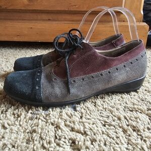 Waldlaufer Shoes Lace Up Oxford Suede Shoes